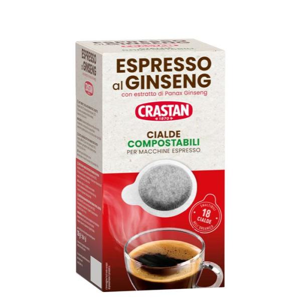 Crastan Ginseng & Espresso Cialde Compostabili